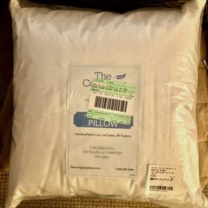 DOWN PILLOW INSERTS, 20" x 20"(set of 3) from Designer Inventory, NEW!!!